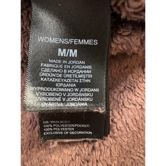 The North Face Women’s Campshire Pullover Size M Chocolate Brown 1/2 Zip Teddy - Picture 11 of 16